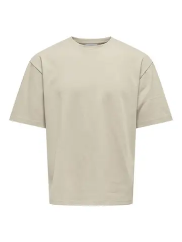 Only & Sons ONSCASPIAN AIRFLEX AUT SS TEE NOOS Grå