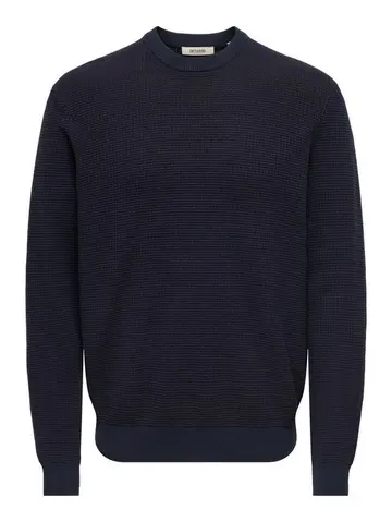 Only & Sons ONSDAVE REG LS CREW NECK KNIT NOOS 