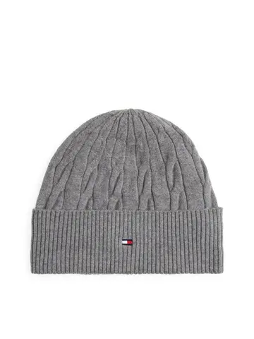 Tommy Hilfiger TH FLAG CABLE KNIT BEANIE 