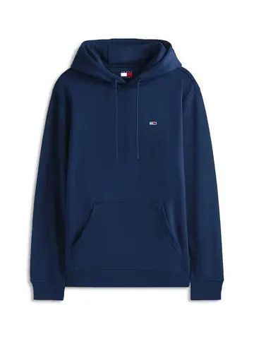 Tommy Jeans TJM REG S FLAG HOODIE Blå