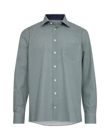 Garant Casual Shirt l/s regular fit Grøn