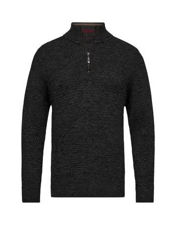Garant Half zip modern fit Mørkgrøn