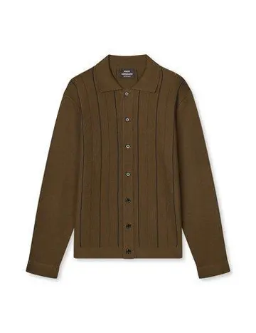 Mads Nørgaard Classy Brando Polo LS Knit 