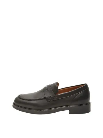 SELECTED SLHBLAKE LEATHER PENNY LOAFER B 