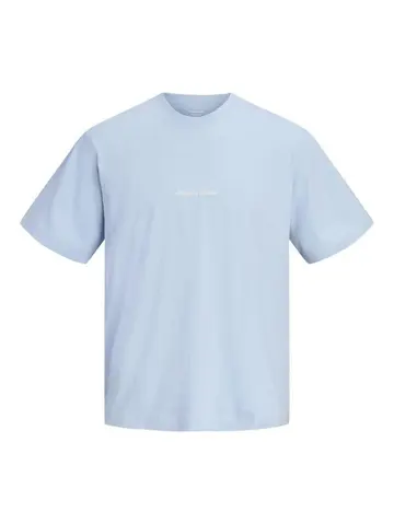 Jack & Jones JORNORREBRO EMB TEE SS CREW NECK NO Blå