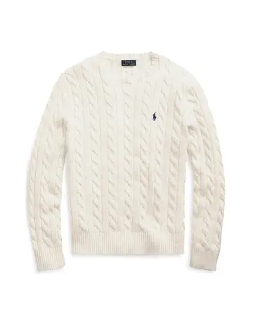 Ralph Lauren Cable-Knit Cotton Sweater 