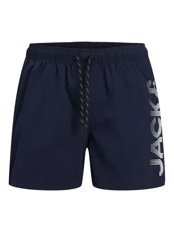 Jack & Jones JPSTMAUI JJSWIM SPLICE LOGO AKM SN Blå