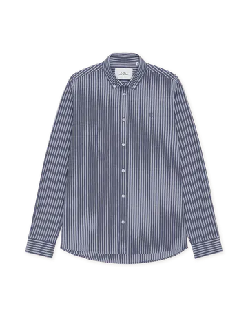 Les Deux Light Oxford Striped Shirt 