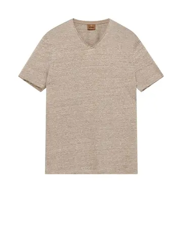 Mos Mosh MMGPenn Linen V-SS Tee 