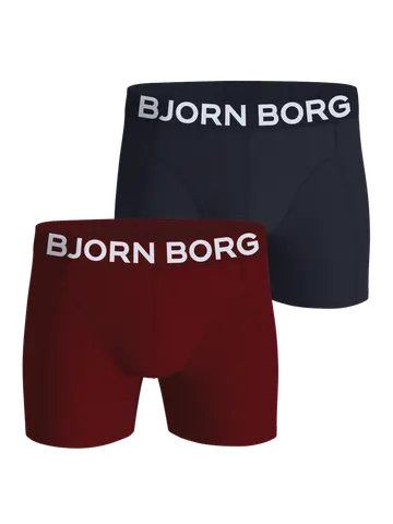 Björn Borg ORGANIC COTTON STRETCH BOXER 2p, MULTIPACK 4 Multi
