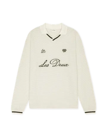 Les Deux Waffle LS Football Jersey 