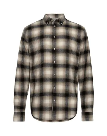 Garant Modern fit l/s shirt Khaki