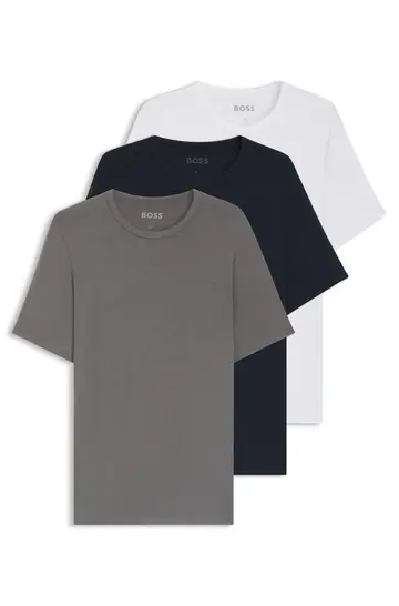 BOSS Black TShirt RN 3P Bamboo 10270020 0 