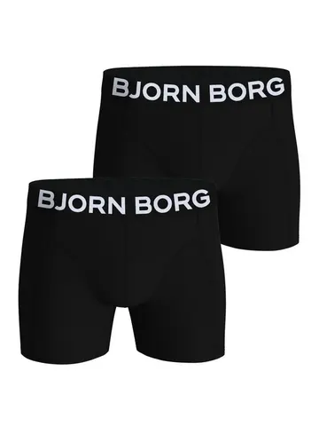 Björn Borg ORGANIC COTTON STRETCH BOXER 2p, MULTIPACK 6 Sort