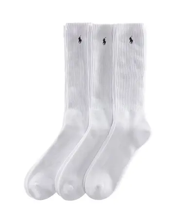 Ralph Lauren Crew Sock 3-Pack 