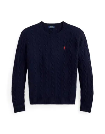 Ralph Lauren LSCABLECNPP-LONG SLEEVE-PULLOVER 