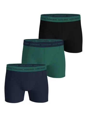 Björn Borg COTTON STRETCH BOXER 3p, MULTIPACK 12 Multi