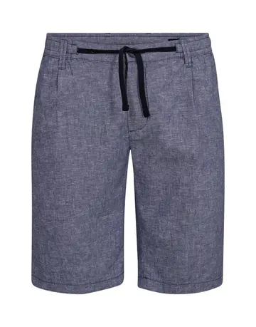Garant Linen shorts modern fit Blå