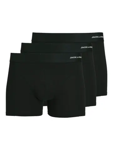 Jack & Jones JACBASIC BAMBOO TRUNKS 3 PACK NOOS Sort