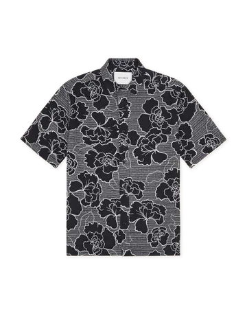 Les Deux Charlie Poppy AOP SS Shirt 