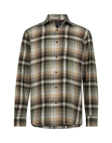 Thomas Regency THR SHIRT L/S REG. FIT Grøn