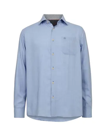 Thomas Regency Mens l/s shirt regular fit Lysblå