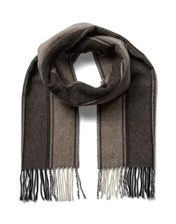 Garant Signatur wool scarf Brun
