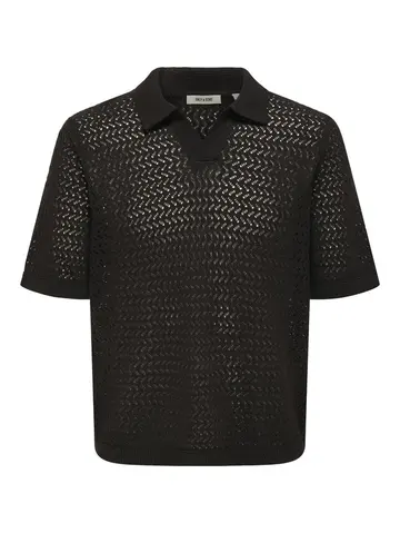 Only & Sons ONSNYLE 5 SS SPLIT POLO KNIT 