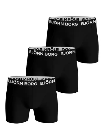 Björn Borg BAMBOO BOXER 3p, MULTIPACK 2 Sort