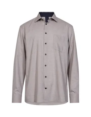 BLACK BLUE REG. FIT SHIRT L/S 