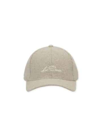 Les Deux Signature Wool Baseball Cap 