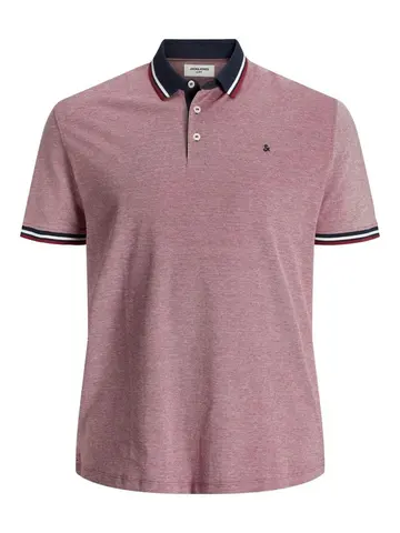 Jack & Jones JJEPAULOS POLO SS NOOS PS Rød