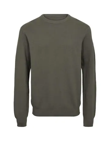 Thomas Regency O-neck knit regular fit Grøn