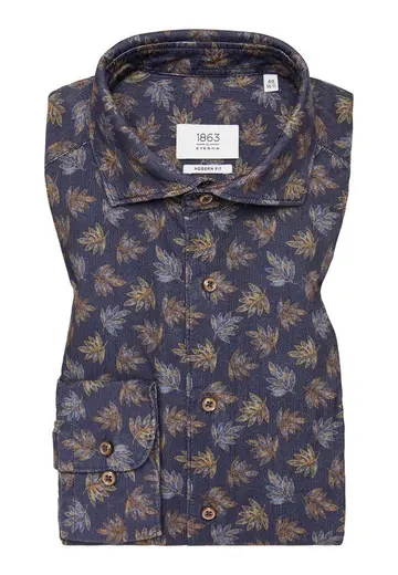 ETERNA shirt 2590 XS82 Blå
