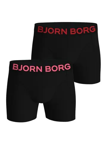 Björn Borg ORGANIC COTTON STRETCH BOXER 2p, MULTIPACK 3 Sort