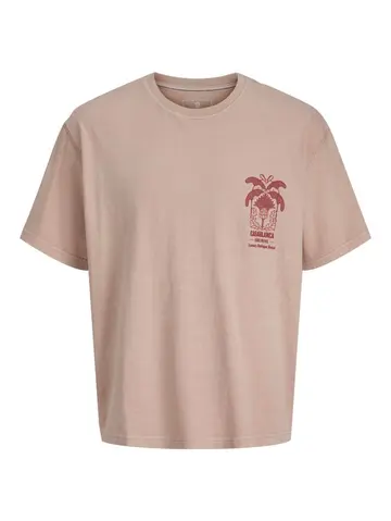 Jack & Jones JPRBLUMANSON SS TEE Lysrød
