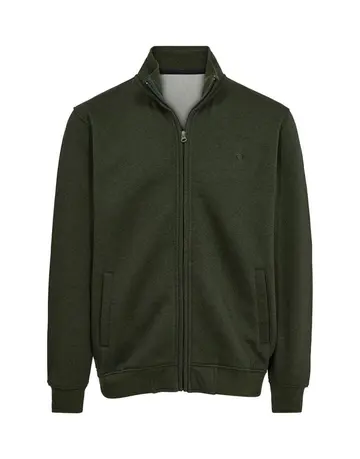 Garant Casual Mens sweat cardigan Mørkgrøn