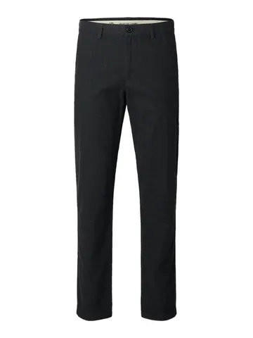SELECTED SLH175-SLIM MILES BRUSHED PANTS W N Sort