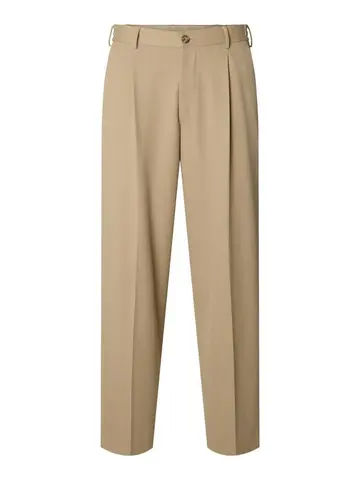 SELECTED SLH220-LOOSE FINN FLEX PANTS NOOS Grå