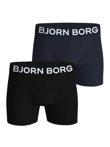 Björn Borg ORGANIC COTTON STRETCH BOXER 2p, MULTIPACK 6 Multi
