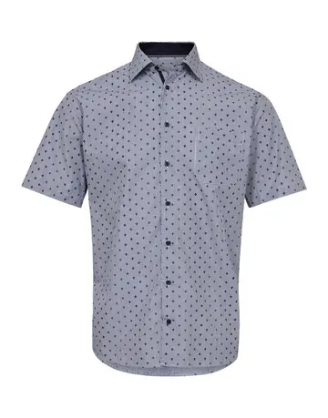 Garant Regular fit s/s shirt Navy