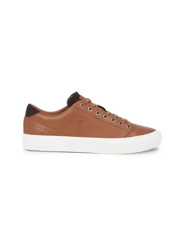 Tommy Hilfiger TH HI VULC STREET LOW LTH PREM Brun