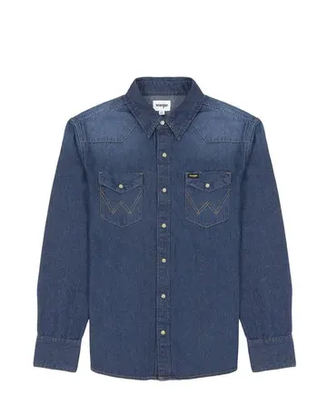 Wrangler 27MW DARK_STONE Blå