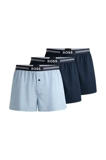 BOSS Black 3P Woven Boxer 10245450 01 