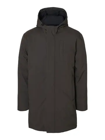 SELECTED SLHFRANKLIN URBAN TECH PARKA NOOS Grå
