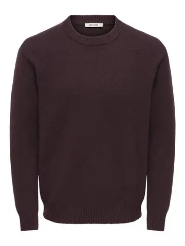 Only & Sons ONSJAMES RLX CREW KNIT NOOS Lilla
