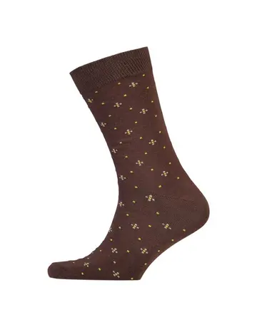 Mens socks Brun