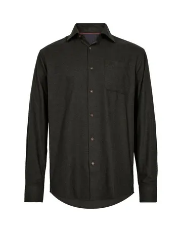 Thomas Regency THR SHIRT L/S REG. FIT Mørkgrøn