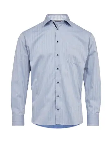Garant Regular fit l/s shirt Lysblå