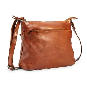 Pia Ries Niva Skuldertaske Cognac Cognac